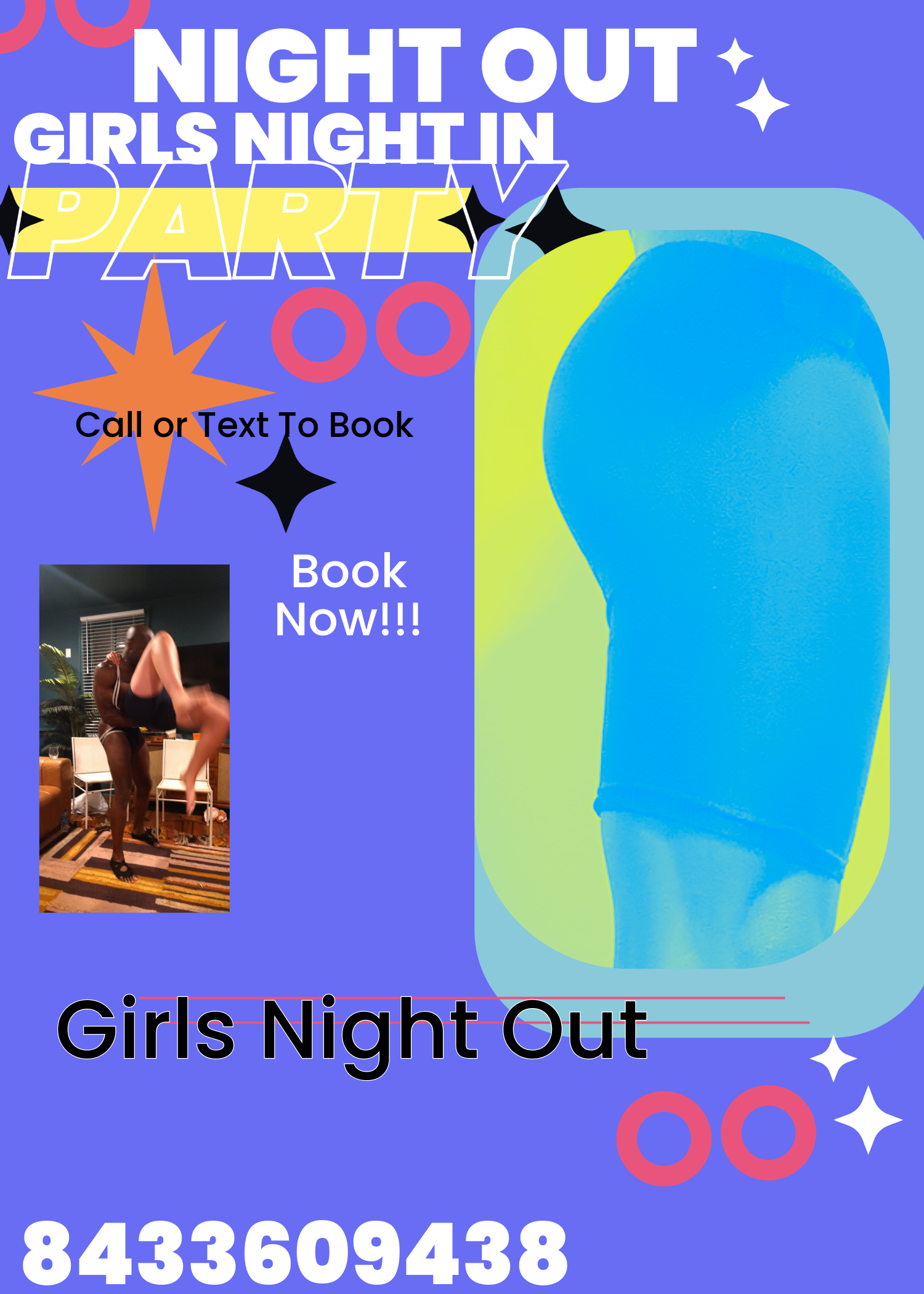 Michael At Your Place private bachelorette entertainment in Isle of Palms
